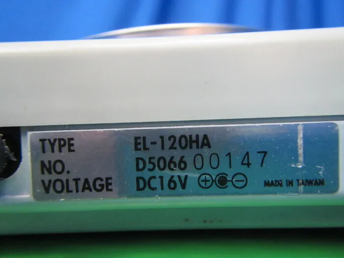 Shimadzu Corporation EL-120HA electronic scale Detail Image - ASKINDEX Korea