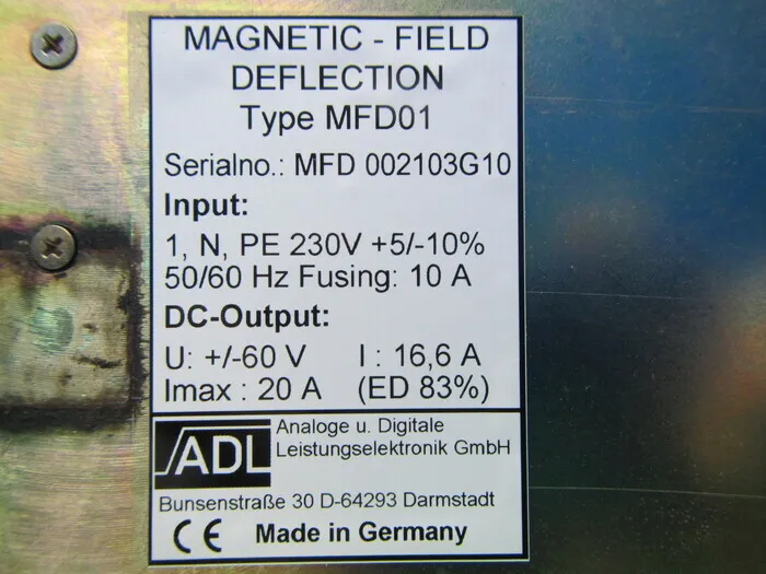 Thinglass Technologies MFD01 Power supply (MAGNETIC-FIELD DEFLECTION) Detail Image - ASKINDEX Korea