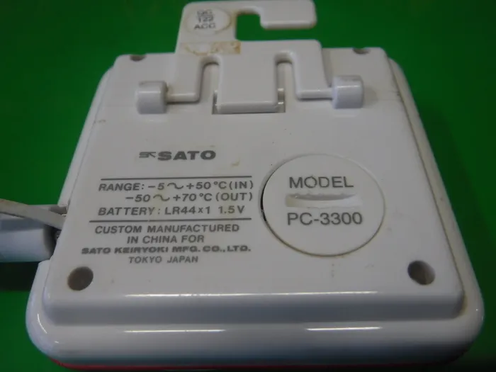 사토 계량기 제작소 PC-3300 온도계(냉장고용) 상세 이미지 - ASKINDEX 코리아