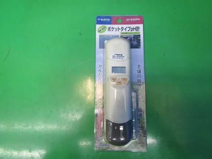 사토 계량기 제작소 SK-630PH pH계(농업·원예용)