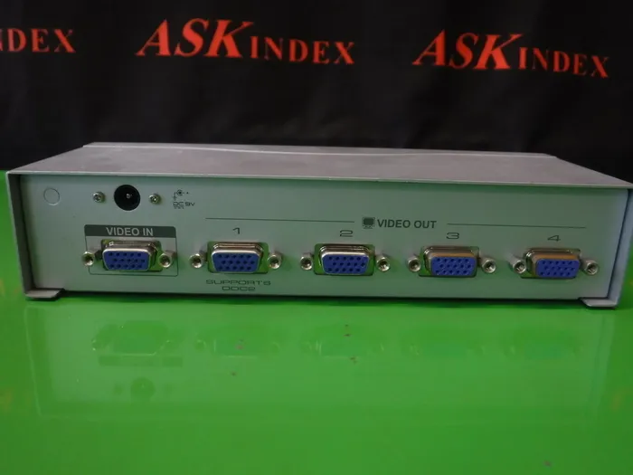 산와 공급 VGA-HR4K 모니터-분배기 상세 이미지 - ASKINDEX 코리아