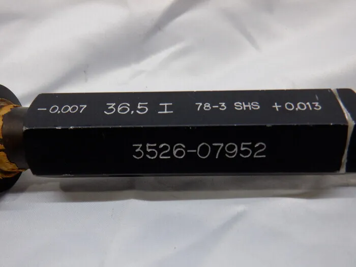 Souhansha 36.5 工 Limit plug gauge (for work) Detail Image - ASKINDEX Korea