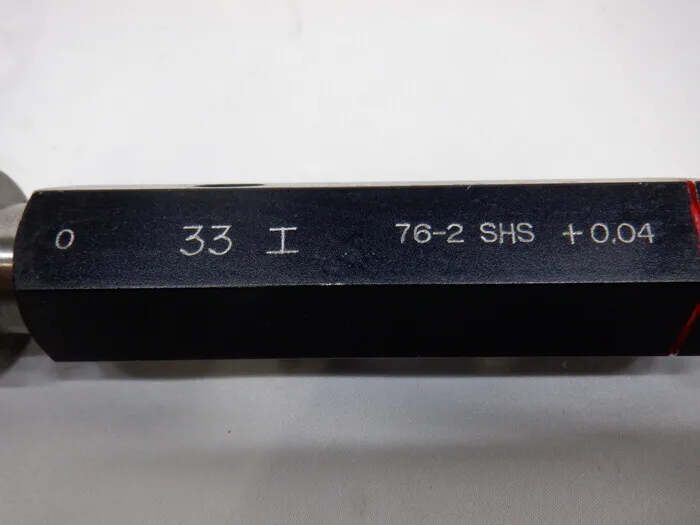Souhansha 33 工 Limit plug gauge (for work) Detail Image - ASKINDEX Korea