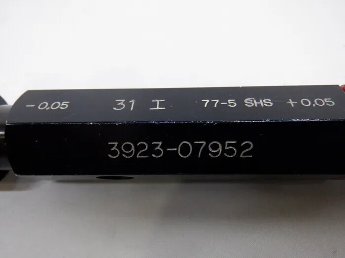Souhansha 31 工 Limit plug gauge (for work) Detail Image - ASKINDEX Korea