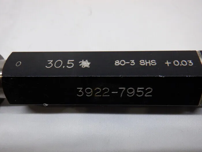 Souhansha 30.5 検 Limit plug gauge (for inspection) Detail Image - ASKINDEX Korea