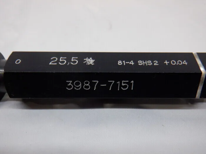 측범사 25.5 検 한계 마개 게이지(검사용) 상세 이미지 - ASKINDEX 코리아
