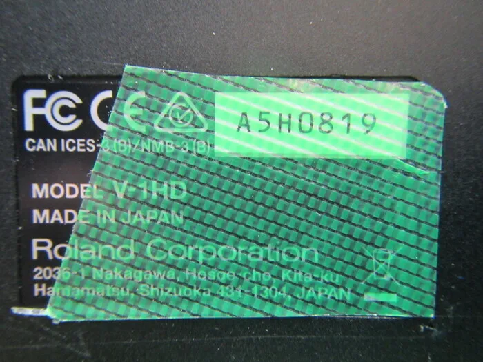 Roland V-1HD Video Switcher Detail Image - ASKINDEX Korea