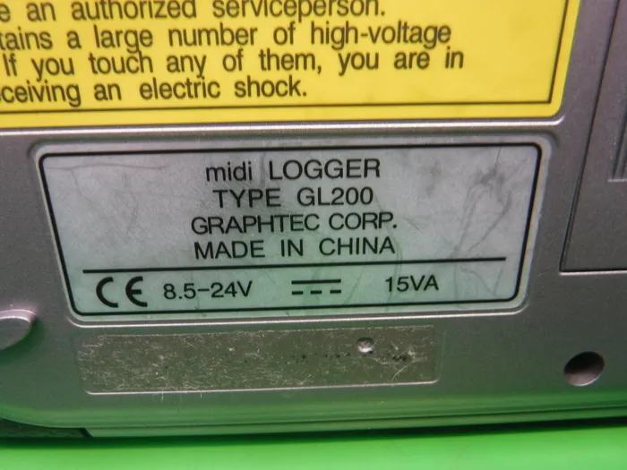 Graphtec GL-200 Data logger Detail Image - ASKINDEX Korea