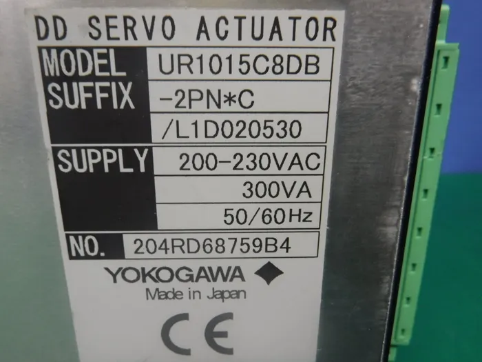 요코가와 전기 UR1015C8DB-2PN＊C/L1D020530 DD 서보 액추에이터 상세 이미지 - ASKINDEX 코리아