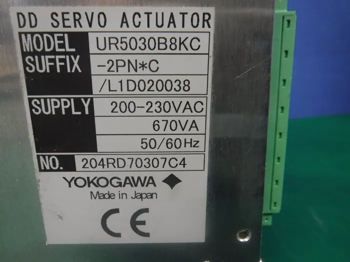 요코가와 전기 UR5030B8KC-2PN*C/L1D020038 DD 서보 드라이버 상세 이미지 - ASKINDEX 코리아