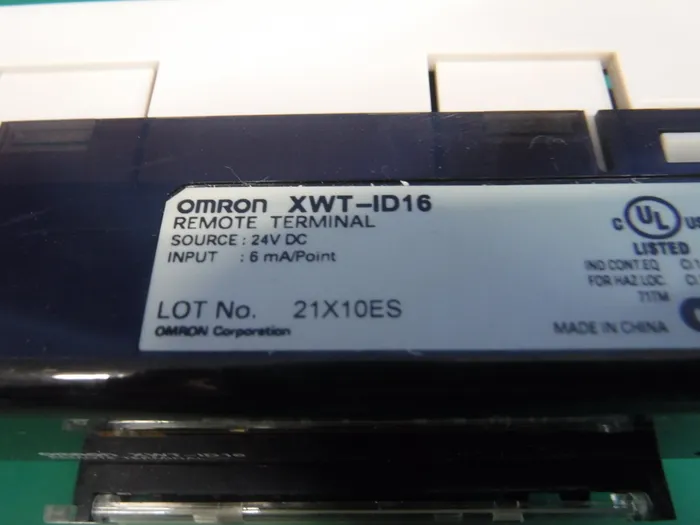 오므론 XWT-ID16 시퀀서(PLC) 확장 유닛 상세 이미지 - ASKINDEX 코리아