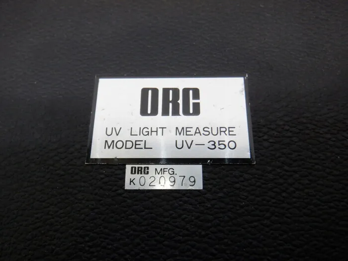Oak Factory UV-350 UV illuminance meter Detail Image - ASKINDEX Korea