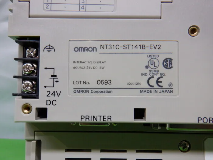 오므론 NT31C-ST141B-EV2 터치 패널 상세 이미지 - ASKINDEX 코리아