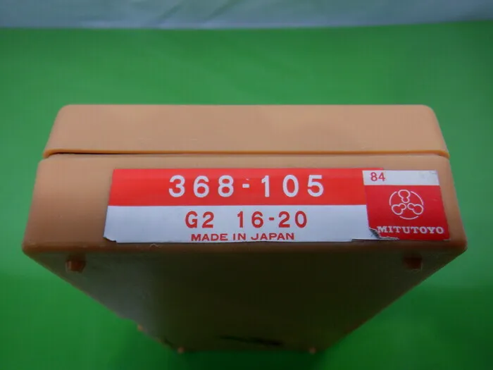 미츠 토요 368-105 3점식 내측 마이크로미터(16-20mm) 상세 이미지 - ASKINDEX 코리아