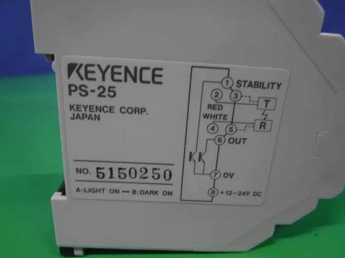 Keyence PS-25 앰프 유닛 상세 이미지 - ASKINDEX 코리아