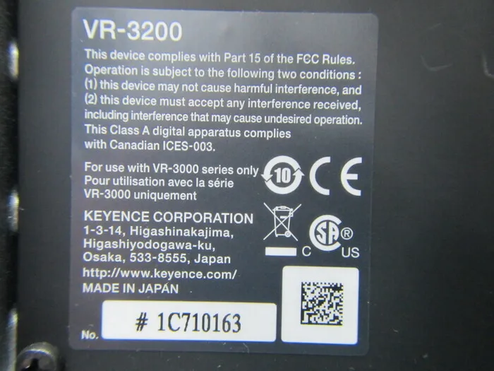 Keyence VR-3000 3차원형상측정기 상세 이미지 - ASKINDEX 코리아