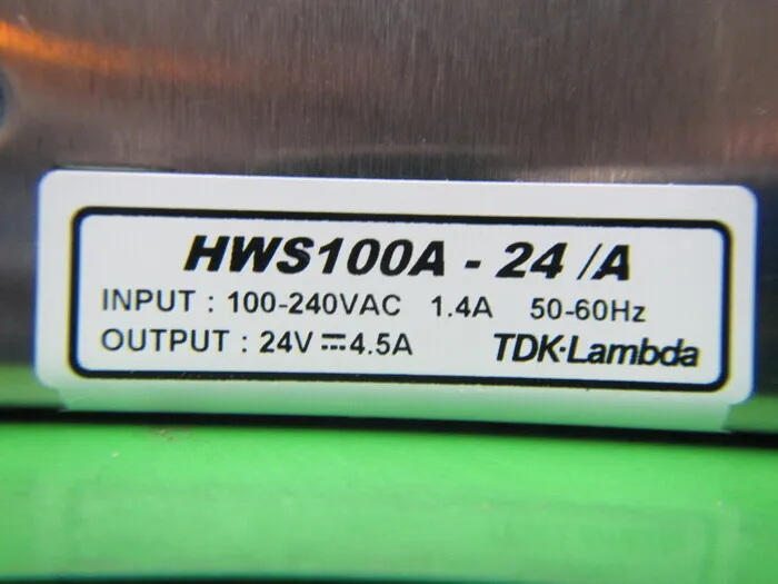 TDK-람다 HWS100-24/A DC 전원 공급 장치 상세 이미지 - ASKINDEX 코리아
