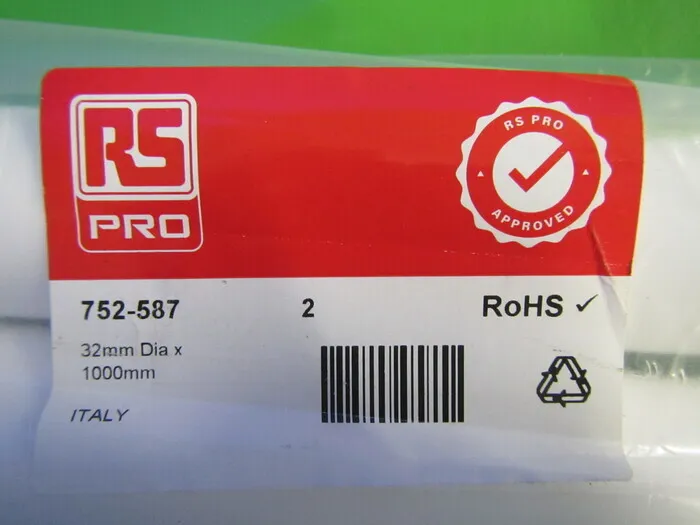 RS PRO 752-587 PTFE round bar Detail Image - ASKINDEX Korea
