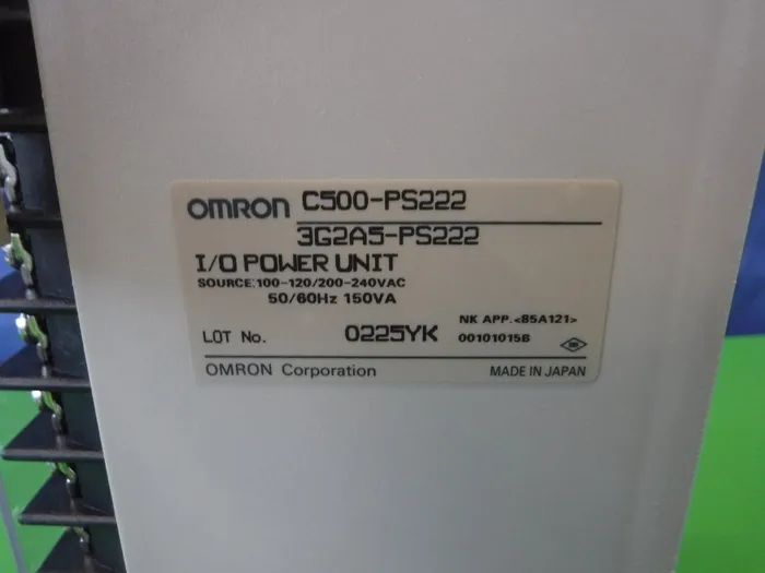 오므론 C500-PS222/3G2A5-PS222 시퀀서(PLC) I/O 파워 유닛 상세 이미지 - ASKINDEX 코리아
