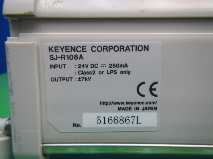 Keyence SJ-R108A 이오나이저(바 전용) 상세 이미지 - ASKINDEX 코리아