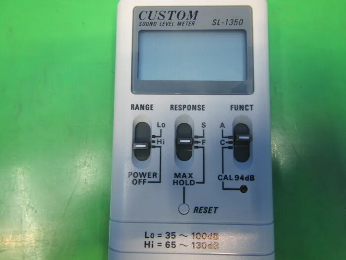 custom SL-1350 sound level meter Detail Image - ASKINDEX Korea