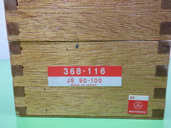 미츠 토요 368-116 3점식 내측 마이크로미터(90-100mm) 상세 이미지 - ASKINDEX 코리아