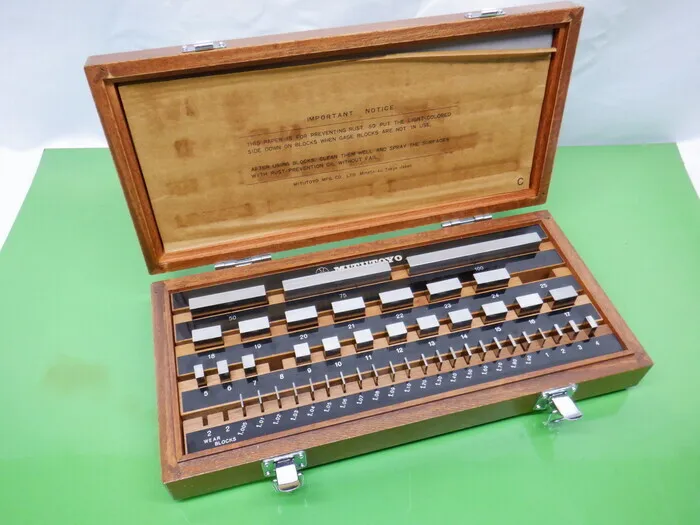 Mitutoyo 516-959 Gauge block set (45 pieces) Detail Image - ASKINDEX Korea