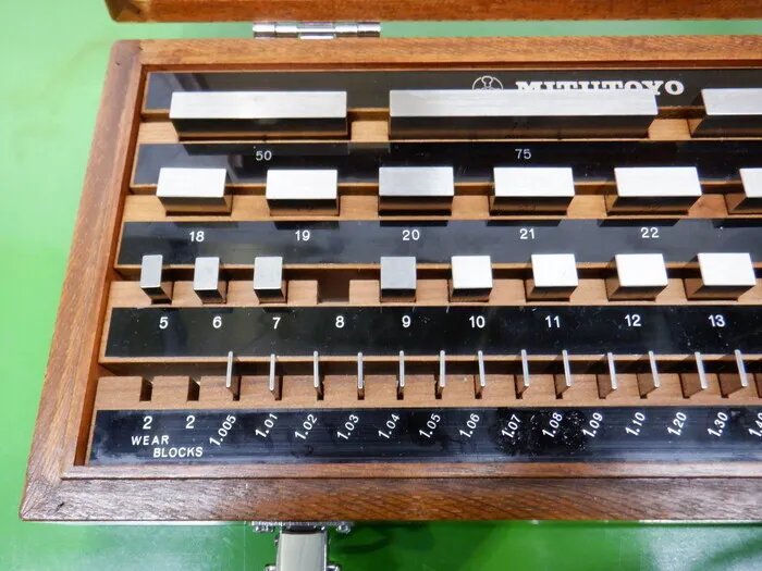 Mitutoyo 516-959 Gauge block set (45 pieces) Detail Image - ASKINDEX Korea