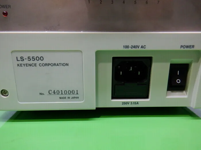 Keyence LS-5500 Controller (laser dimension measuring device) Detail Image - ASKINDEX Korea