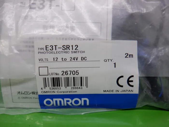 Omron E3T-SR12 2M Photoelectric sensor (retroreflective type) Detail Image - ASKINDEX Korea