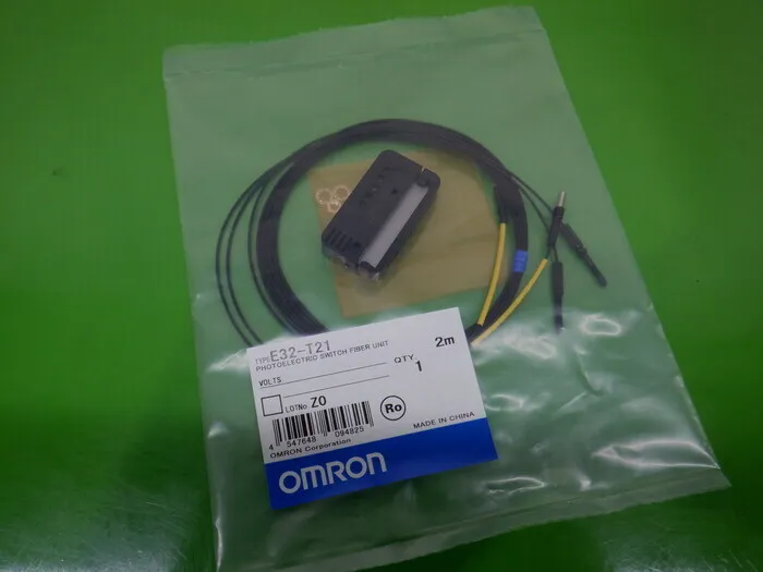 Omron E32-T21 2M Fiber unit (through type) Detail Image - ASKINDEX Korea