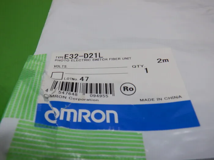 Omron E32-D21L 2M Fiber unit (reflective type) Detail Image - ASKINDEX Korea
