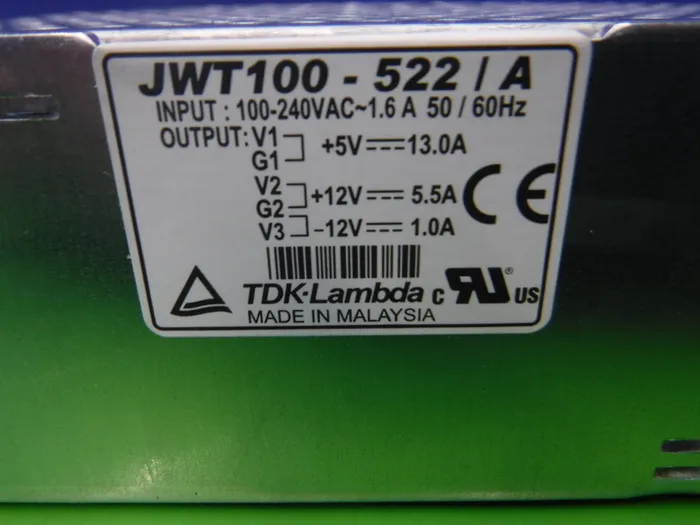 TDK 람다 JWT100-522/A 스위칭 전원 상세 이미지 - ASKINDEX 코리아
