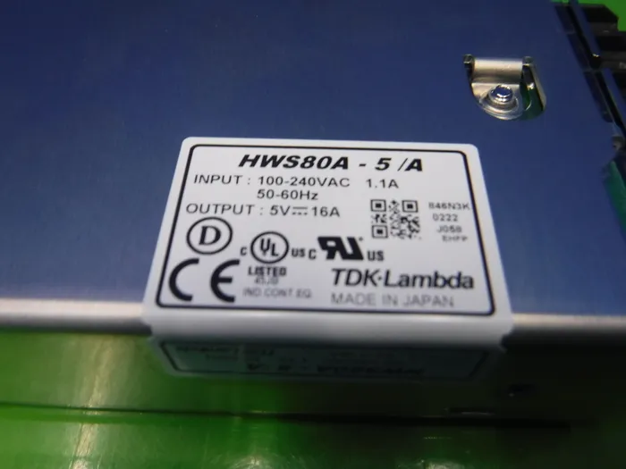 TDK 람다 HWS80A-5/A DC 전원 공급 장치 상세 이미지 - ASKINDEX 코리아
