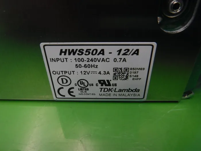 TDK 람다 HWS50A-12/A DC 전원 공급 장치 상세 이미지 - ASKINDEX 코리아