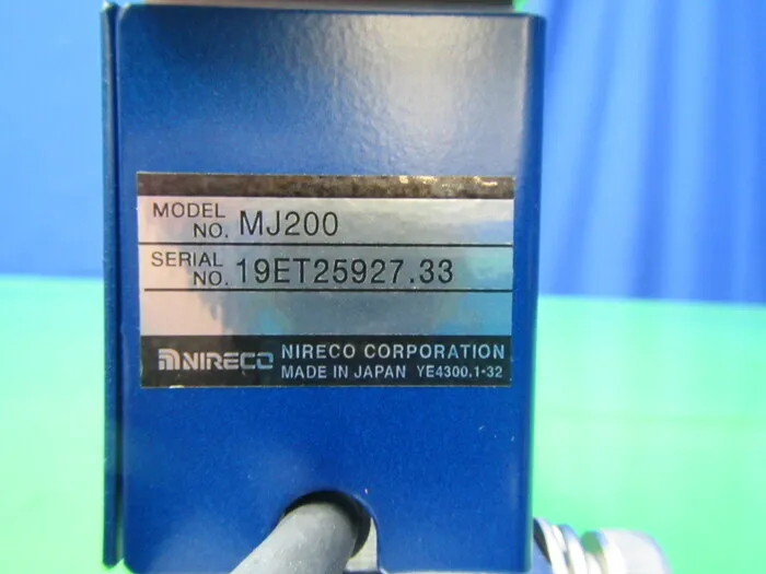 Nireco MJ200 Tension sensor Detail Image - ASKINDEX Korea
