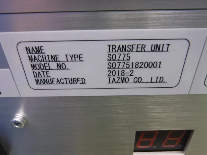 Tatsumo S0775 Wafer transport robot Detail Image - ASKINDEX Korea