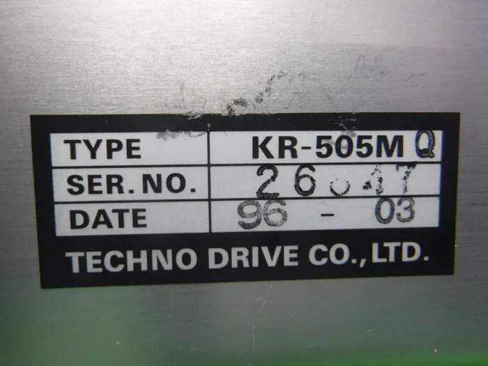 Techno drive KR-505M-Q Step motor controller Detail Image - ASKINDEX Korea