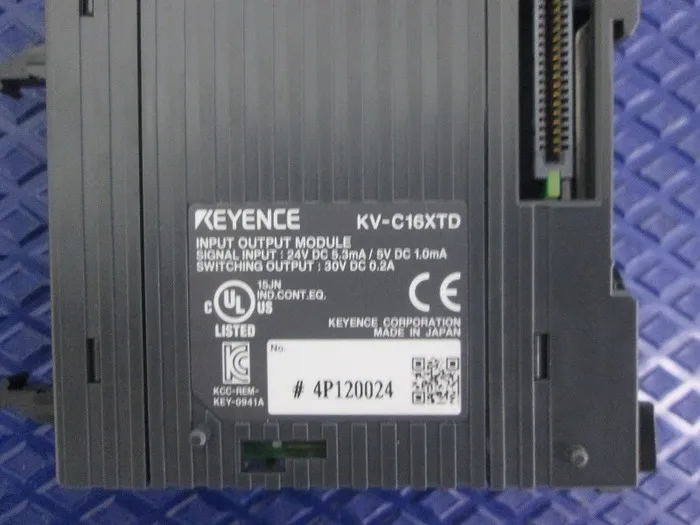 Keyence KV-C16XTD PLC 상세 이미지 - ASKINDEX 코리아