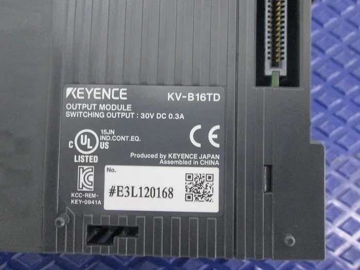 Keyence KV-B16TD PLC 상세 이미지 - ASKINDEX 코리아