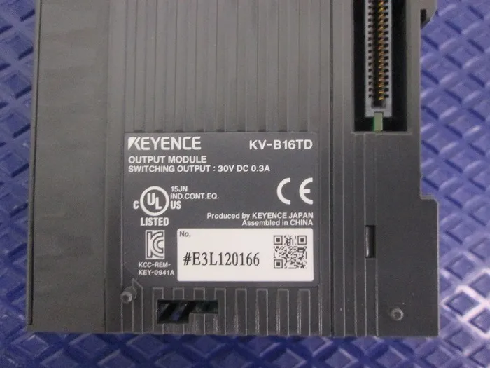 Keyence KV-B16TD PLC 상세 이미지 - ASKINDEX 코리아