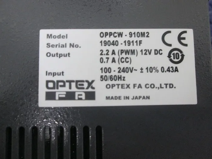 옵텍스 OPPCW-910M2 LED 전원 공급 장치 상세 이미지 - ASKINDEX 코리아