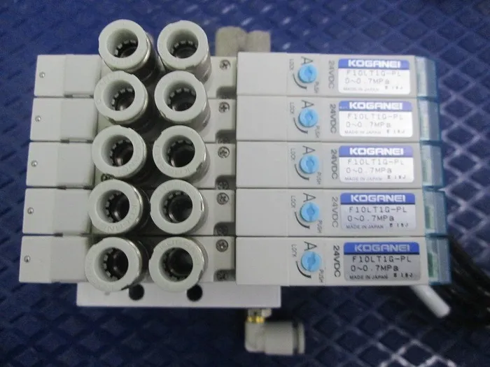 Koganei F10LT1G-PL +F10M5AJG Solenoid valve Detail Image - ASKINDEX Korea