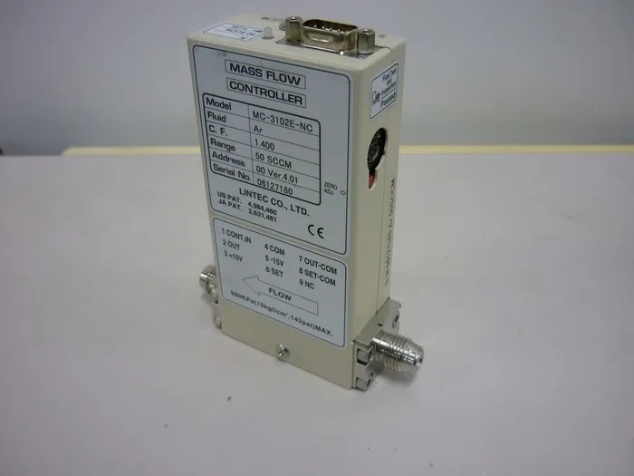 린텍 MC-3102E-NC 매스 플로우 컨트롤러