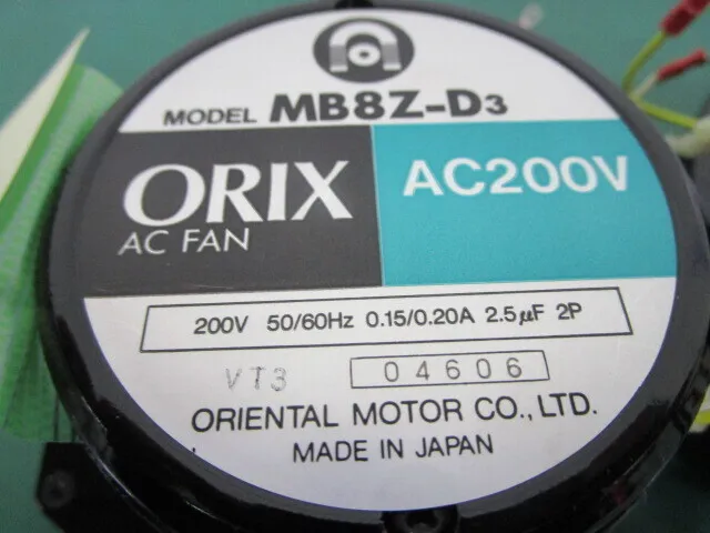 Oriental Motor MB8Z-D3 AC fan Detail Image - ASKINDEX Korea