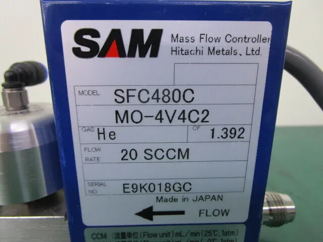 Hitachi (SAM) SFC480C MO-4V4C2 Mass flow controller Detail Image - ASKINDEX Korea