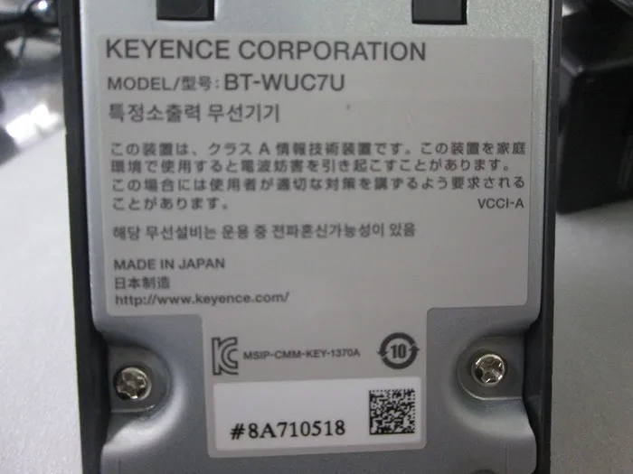 Keyence BT-W75 핸디 터미널 상세 이미지 - ASKINDEX 코리아