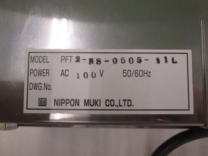 Japanese inorganic PFT2-NS-0505-11L FFU Detail Image - ASKINDEX Korea