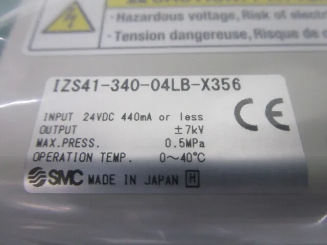 SMC IZS41-340-04LB-X356 Ionizer (Bar type) Detail Image - ASKINDEX Korea