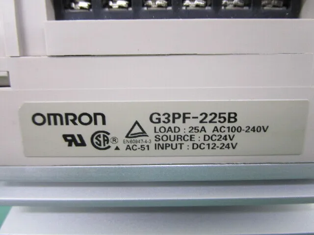 Omron G3PF-225B Solid state relay Detail Image - ASKINDEX Korea